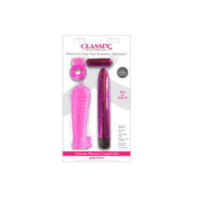 Coffret 4 sextoys rose Classix 
